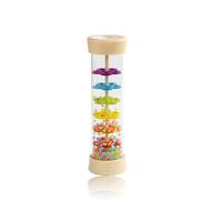 Baton de Pluie bébé - Hochet en bois avec son apaisant - dès 3+ mois - Développement des capacités sensorielles et motrices - Sans BPA - Jouet Sensoriel Premier Âge