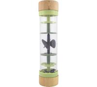 Baton De Pluie Bébé - Hochet En Bois Avec Son Apaisant - Dès 3+ Mois - Développement Des Capacités Sensorielles Et Motrices - Entraînement De La Coordination ?il-Main - Sans Bpa - Vert