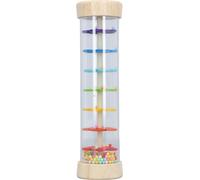Bâton de pluie en boisJouets de développement musical Jouets colorés Hochet Faiseur de pluie pour les tout-petits