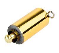 Bâton de poche magique en acier pour extérieur - Or argent - 1,3 m