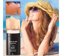 Bâton De Protection Solaire Pour Le Visage - Protecteur Imperméable De Taille Voyage, Baume D'écran Léger Non Collant | Barre De Lotion De Soin Solaire Pour Le Visage Et Le Corps, Pour Les Vacances À