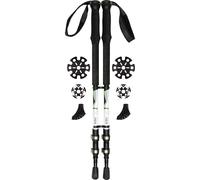 Bâton de randonnée Abbey Camp® Santiago-135 Noir TU