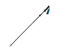 Bâton de Randonnée Bâton d'escalade Trekking en Carbone, 5 Sections, Pliable, Longueur réglable, lumière(Blue 98cm-115cm)