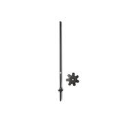 Bâton de randonnée Black Diamond Shaft Spare, Al, D14 Noir 530 mm