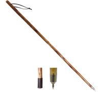 Bâton de randonnée en bois - CAO - Bâton de randonnée en bois - Marron - Adulte - Mixte