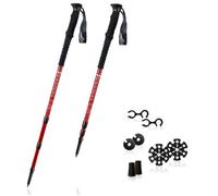 Bâton de randonnée Guidetti Nature Hike - rouge - TU