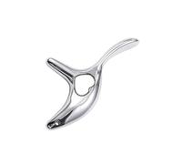 Bâton de réflexologie des pieds en métal pour acupression Soulagement des points sans pile Outil en métal pour soulager les pieds et détendre les muscles Bâton de massage portable pour point