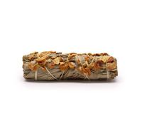 Bâton de sauge blanche et ail - Purification de l'aura, méditation et soulagement du stress