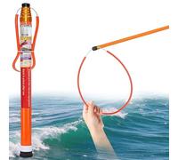 Bâton de sauvetage d'urgence, crochet télescopique en aluminium léger pour la sécurité de l'eau et multi-usage pour sauver des vies dans les parcs