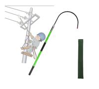 Bâton de sauvetage isolé portable, crochet de sauvetage électrique avec bâton amovible pour sauvetage d'urgence, sac de rangement inclus