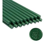 Bâton de scellement à la cire, Ioggtser 16 pièces bâtons de scellement à la cire pour tampon à la cire, bâtons de scellement à la cire pour faire des scellements à la cire (Pine Green)