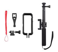 Bâton De Selfie En Alliage D'aluminium Pour Insta360 One X/X2, Avec Cadre De Protection De Caméra Et Accessoires De Support De Téléphone, New-30-93.5cm