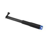 Bâton de Selfie Extensible, Mini Bâton de Selfie Extensible à 3 Vitesses en Silicone pour Téléphone Portable (Blue)