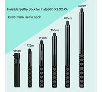 Bâton de Selfie Invisible édition étendue, monopode évolutif pour Insta360 X2 X3 X4, accessoires pour GoPro 12 11 10 9 8, trépied