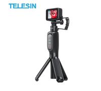 Bâton de selfie rechargeable avec télécommande pour Gopro Hero 13/12/11/10/9 - TELESIN - Monopode à batterie haute capacité