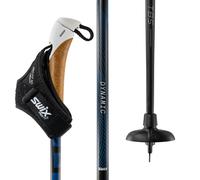 Bâton de ski Swix Dynamic D2 Pole Noir 155 cm