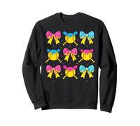 Bâton de Softball avec nœud de crème glacée pour Jeunes Sweatshirt