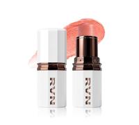 Bâton de surligneur scintillant, crème surligneur pour le visage et les yeux, bâton brillant nacré avec finition rosée, facile à estomper, pour pommettes, angles des yeux, nez et arche des lèvres