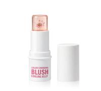 Bâton de teinte de maquillage quotidien, à gelée changeant de couleur, finition rosée rafraîchissante pour les joues, ton pour les lèvres, 0, 21 oz
