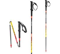 TSL - Bâtons de trail - Trail Carbon 4 Ultra Mid - Carbone - Fire - 105 cm