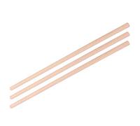 Bâton de yoga 3pcs 2x70cm bâton d'épaule ouvert en bois pour une posture debout correcte