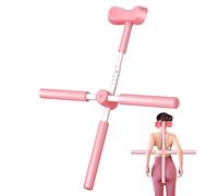 Bâton de yoga pour étirement du dos - 78 cm - Barre d'alignement des postures, haut du corps avec noyau en acier inoxydable | Outil d'exercice pour la maison, l'appartement, la récupération musculaire
