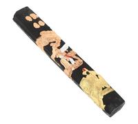 Bâton D'encre Chinoise pour Calligraphie et Dessin, Forme Longue Lisse | Encre à Broyer sur Pierre, pour Papier Xuan, Pratique en Atelier L'école, Réutilisable