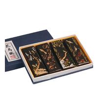 Bâton d'encre de calligraphie chinoise, Bandes d'encre de calligraphie traditionnelle chinoise pratique for débutants, encre colorée Songyan