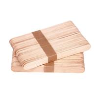 Bâton d'épilation à la cire en bois jetable, 100 pièces, spatule pour épilation du corps, abaisse la langue