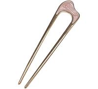 Bâton d'épingle à cheveux en forme de U Épingles à cheveux en métal Épingles à chignon de cheveux Baguettes de cheveux élégantes Coiffe en forme de U U Bâtons Épingles Accessoires de coiffure pour fem