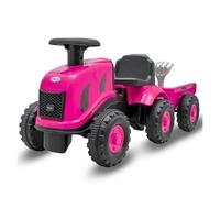 Bâton d'équitation tracteur avec remorque Benny rose