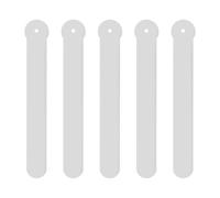 Bâton d'essai en acrylique transparent - Présentoir de boucles d'oreilles | gratuit, bande de vitrine portable, dispositif d'appariement de clous translucides, baguette de test de bijoux percés, équip