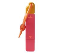 Bâton détachant blanc pour vêtements, double extrémité, outil de nettoyage portable pour camping, plage, pique-nique, vacances, nourriture en plein air, graisse, barbecue, blanc