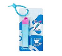 Bâton détachant blanc pour vêtements | Outil de nettoyage portable à double extrémité pour camping, plage, pique-nique, vacances, nourriture en plein air, graisse, huile, barbecue
