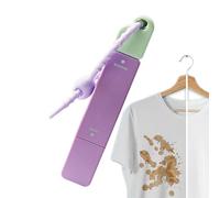 Bâton détachant de voyage pour vêtements, outils de nettoyage à double extrémité, fournitures de nettoyage instantanées pour tissus pour adultes, , vêtements, pique-nique, barbecue, camping