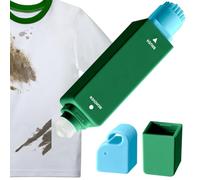 Bâton détachant - Détachant de voyage pour vêtements, nettoyeur de taches à double extrémité, outils de nettoyage portables pour camping, plage, pique-nique, vacances, nourriture en plein air, graisse