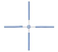 Bâton d'Étirement - Bâton Pilates Télescopique,Redresse Dos - pour Yoga Pilates Fitness Adultes Exercice Physique