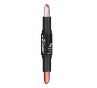 BâTon D'Ombre à PaupièRes 2 En 1 à Double TêTe Waterproof Eye & Body Brightening Highlighter Retouching Concealer Matte Eyeshadow Stick (03)