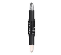BâTon D'Ombre à PaupièRes 2 En 1 à Double TêTe Waterproof Eye & Body Brightening Highlighter Retouching Concealer Matte Eyeshadow Stick (05)