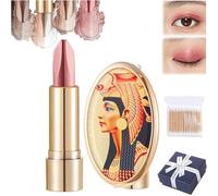 Bâton d'ombre à paupières paresseux de luxe bicolore, pour appliquer le maquillage en un seul geste, bâton d'ombre à paupières paresseux de luxe bicolore (01)
