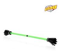 Baton du diable flowerstick tulip avec silicone Play Juggling - Vert G