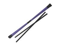 Bâton du diable violet - Livré avec 2 baguettes - Recouvert de mousse - Pour enfants - Longueur 67 cm