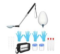 Bâton d'urine pour animaux de compagnie - Collecteur d'urine | Catcher Urines | Cat Pee Stick | Récepteur de pipi pour chiens | Fournitures vétérinaires télescopiques | Bâtons récepteurs de peve de