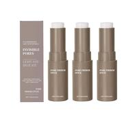 Bâton efface-pores, bâton isolant invisible pour pores, base matifiante, baume hydratant léger, base mate douce, pour un maquillage mat longue tenue (3pcs)