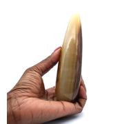 Bâton en Calcite de 265 grammes et 140 millimètres, Minéral Calcite de Madagascar, Pierre Authentique, Un Seul modèle, Pierre décorative, Minéral de vitalité