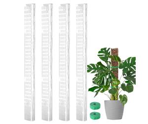 Bâton en Mousse pour Monstera - PP 61 x 10 cm | Supports de | Support de bâtons de | Perche d'escalade Durable pour d'intérieur, monétaires, pothos et Autres vignes
