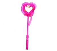 Bâton Féerique À Lumières Led Colorées, Bâton Féerique En Forme De C¿Ur, Lumineux Clignotant, Jouet, Fournitures De Fête Pour Enfants