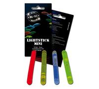 Mil Tec Bâton lumineux Mini 4 cm 8 h Jaune 10 pcs