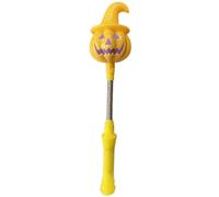 Bâton lumineux en forme de citrouille clignotant pour Halloween - Jouet à secouer avec effet de lumière - Bâton de citrouille lumineux pour Halloween - Accessoire pour fantômes lumineux - (C)