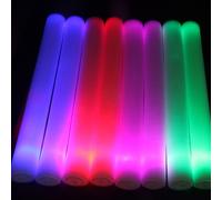 Bâton lumineux en mousse, réutilisable et chaud, multicolore, 1 pièce